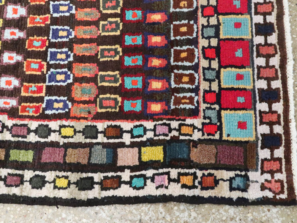 Vintage Persian Hamadan Rug, No.26192 - Gsblank