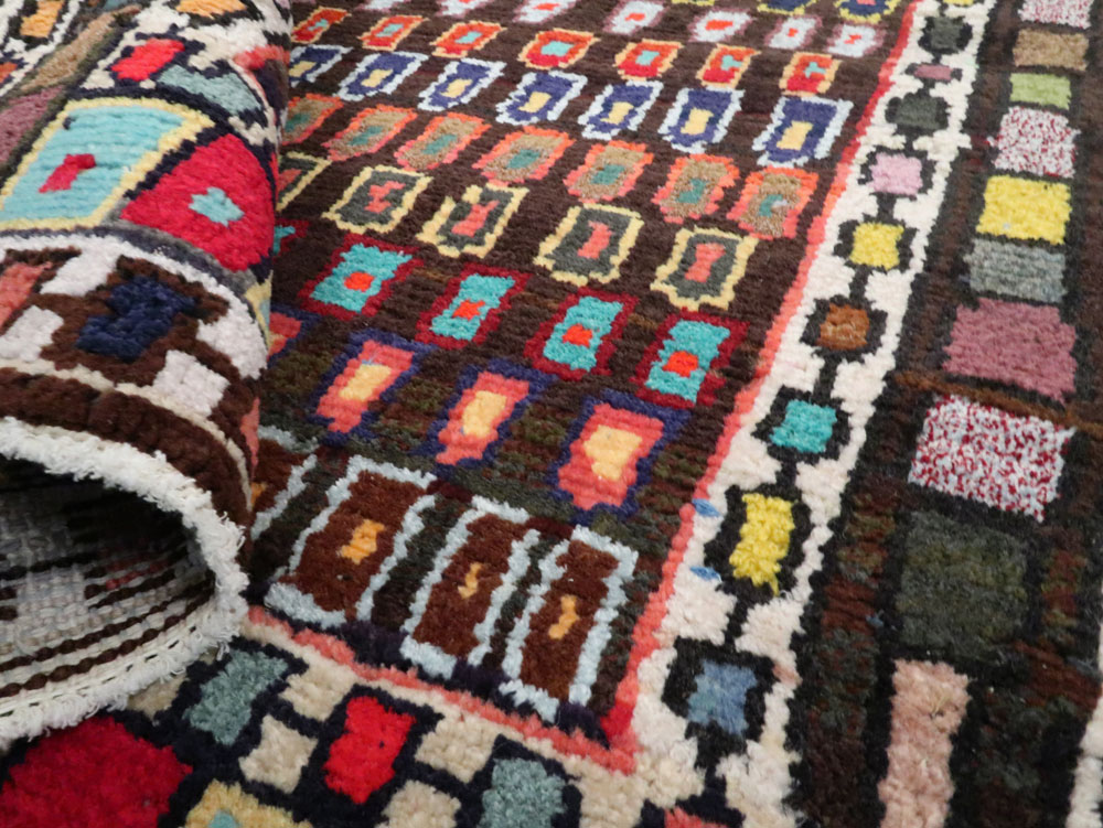 Vintage Persian Hamadan Rug, No.26192 - Gsblank