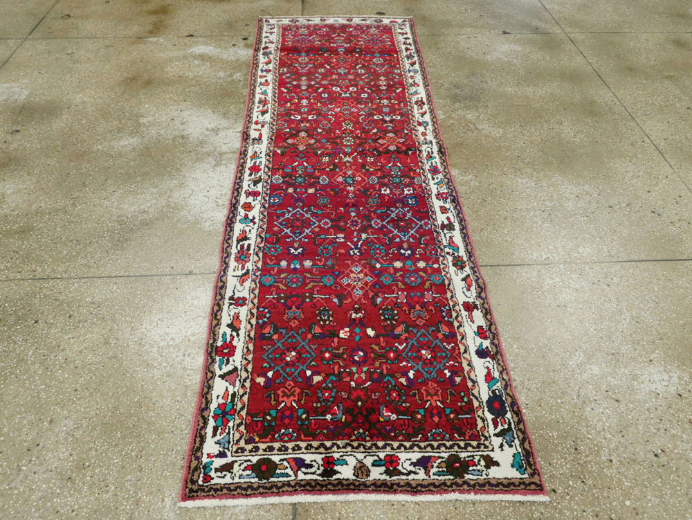 Vintage Persian Hamadan Runner, No.26193 - Gsblank
