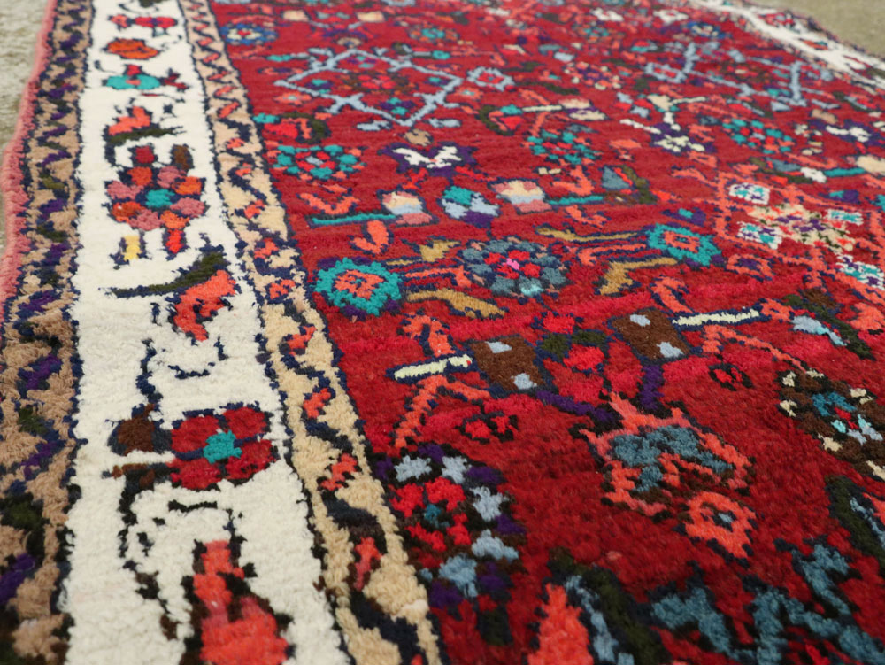 Vintage Persian Hamadan Runner, No.26193 - Gsblank
