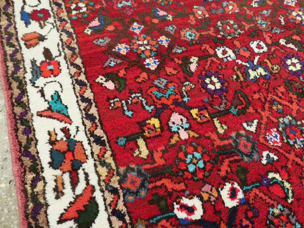 Vintage Persian Hamadan Runner, No.26193 - Gsblank