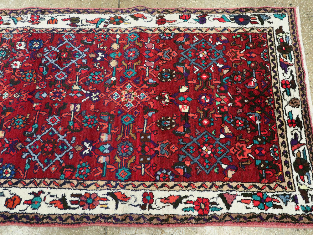 Vintage Persian Hamadan Runner, No.26193 - Gsblank