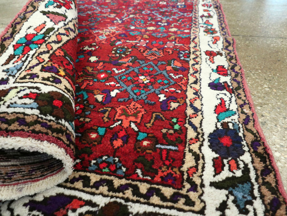 Vintage Persian Hamadan Runner, No.26193 - Gsblank