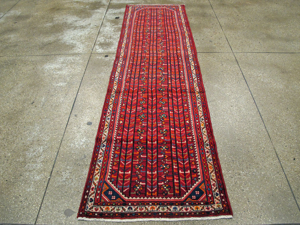 Vintage Persian Malayer Runner, No.26196 - Gsblank