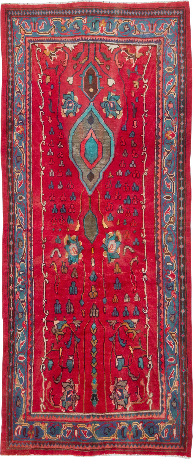 Vintage Persian Mahal Rug, No.26197 - Gsblank