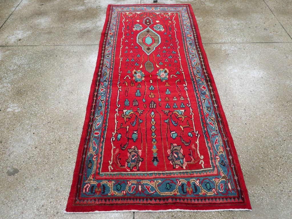 Vintage Persian Mahal Rug, No.26197 - Gsblank