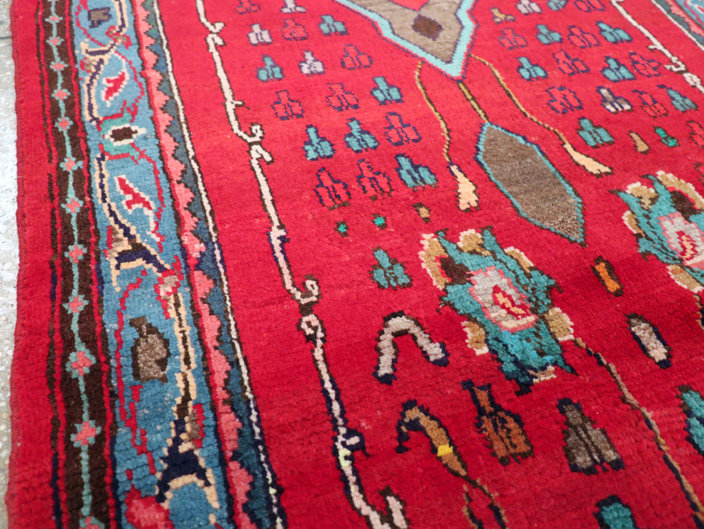 Vintage Persian Mahal Rug, No.26197 - Gsblank