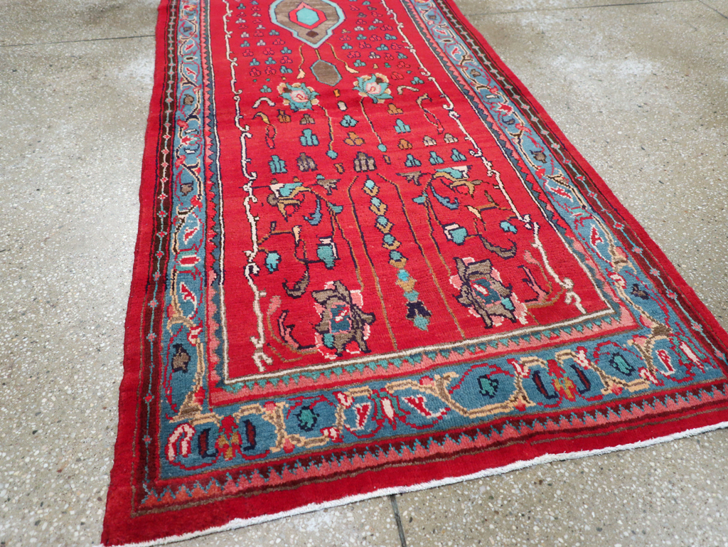 Vintage Persian Mahal Rug, No.26197 - Gsblank