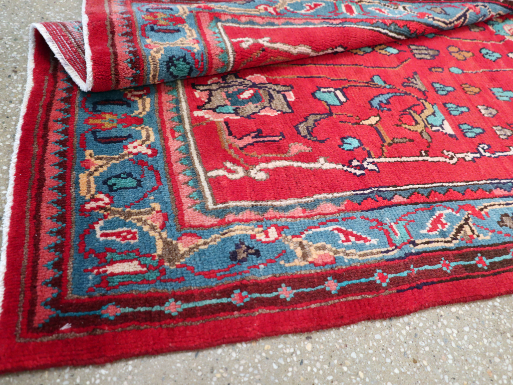 Vintage Persian Mahal Rug, No.26197 - Gsblank