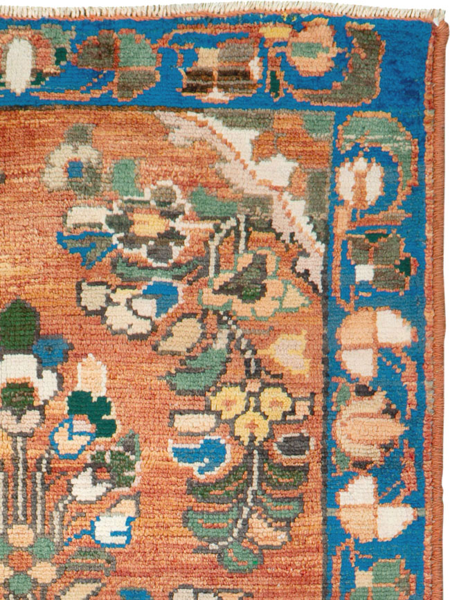 Vintage Persian Hamadan Rug (Pair: 2 of 2), No.26198 - Gsblank