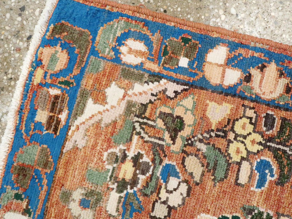 Vintage Persian Hamadan Rug (Pair: 2 of 2), No.26198 - Gsblank