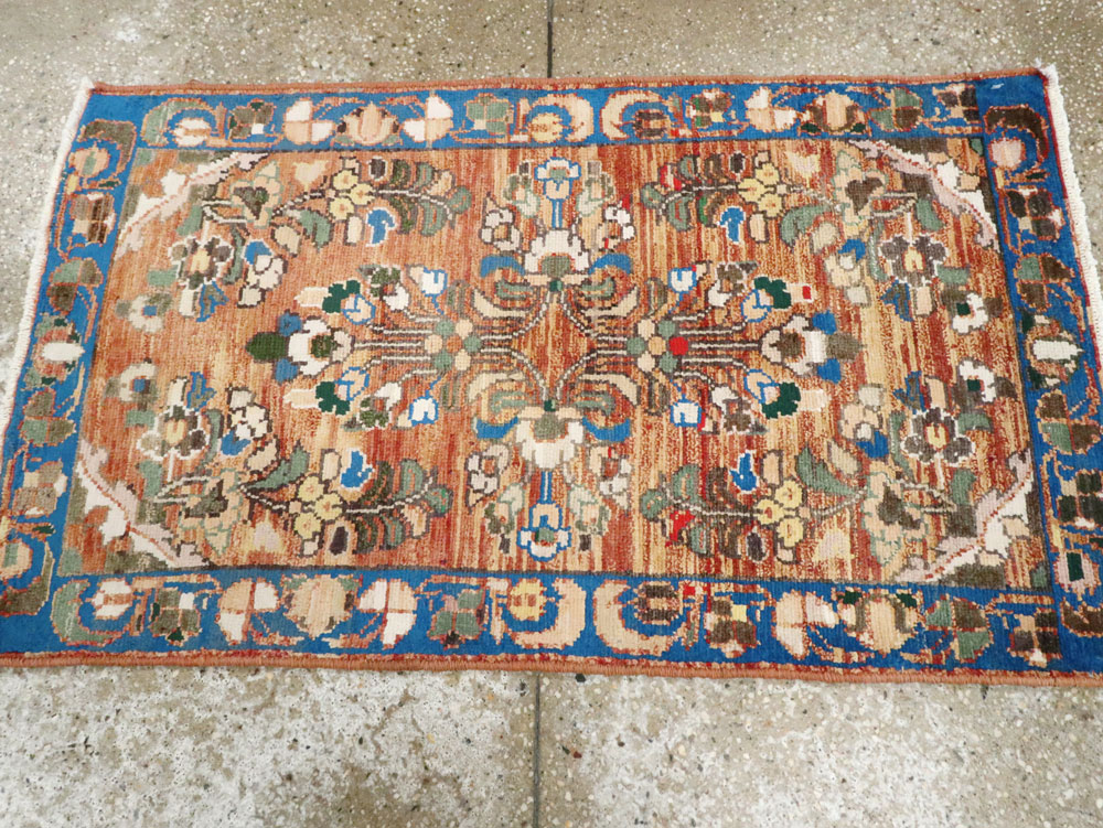 Vintage Persian Hamadan Rug (Pair: 2 of 2), No.26198 - Gsblank