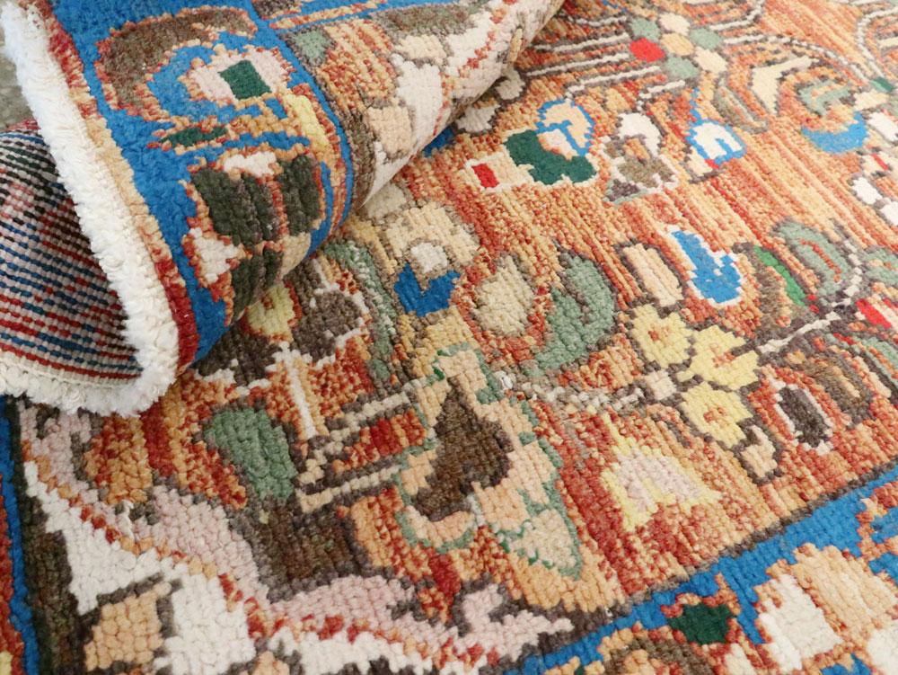 Vintage Persian Hamadan Rug (Pair: 2 of 2), No.26198 - Gsblank