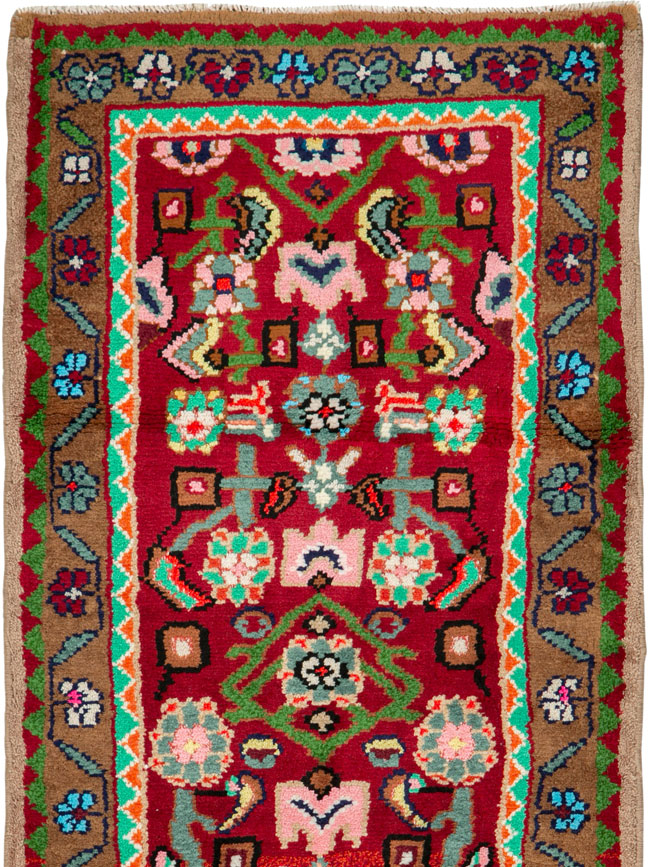 Vintage Persian Hamadan Rug, No.26199 - Gsblank