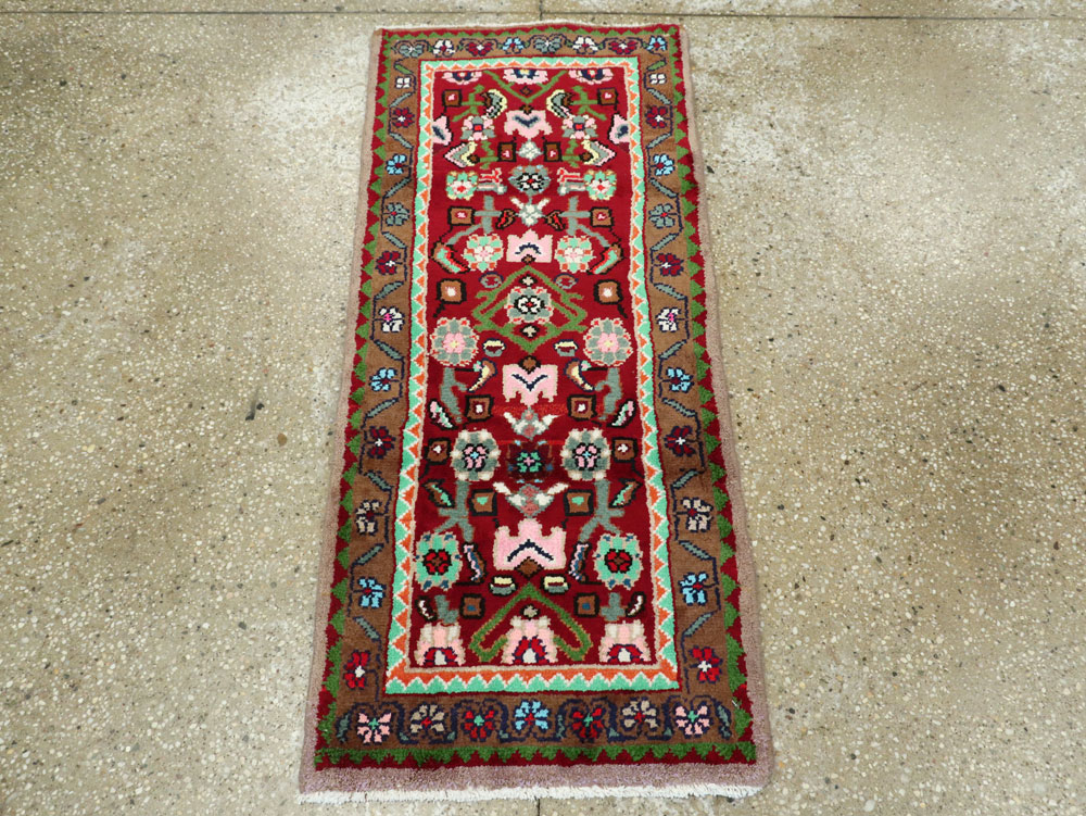 Vintage Persian Hamadan Rug, No.26199 - Gsblank