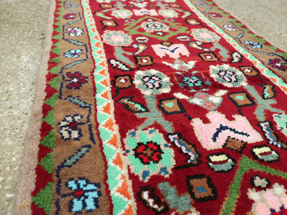 Vintage Persian Hamadan Rug, No.26199 - Gsblank
