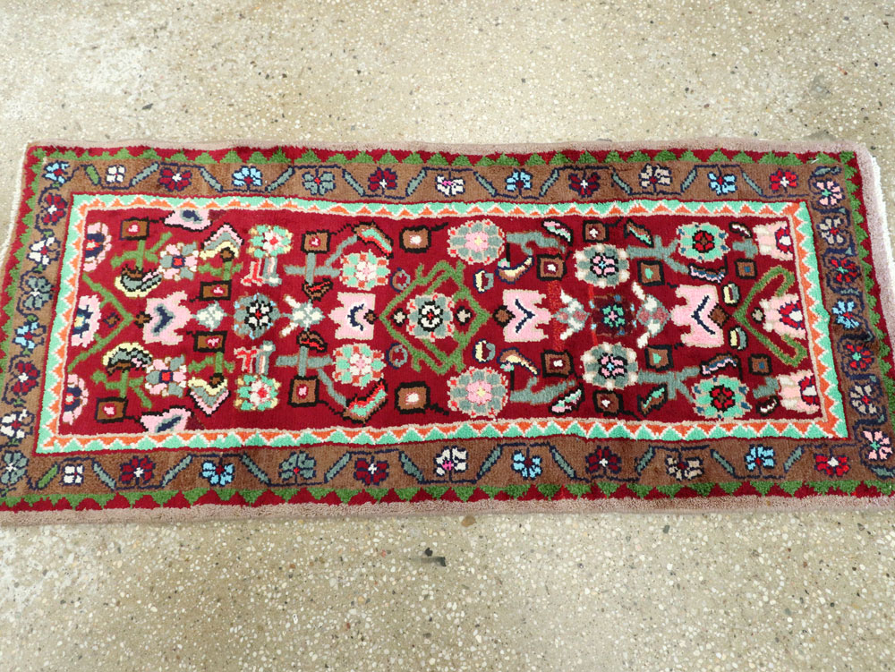 Vintage Persian Hamadan Rug, No.26199 - Gsblank