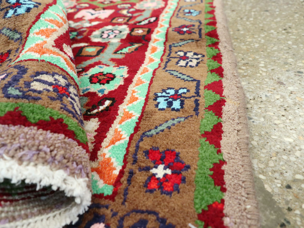 Vintage Persian Hamadan Rug, No.26199 - Gsblank