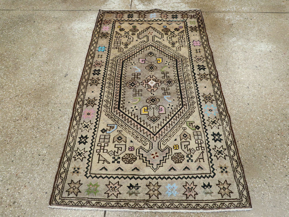 Vintage Persian Malayer Rug, No.26201 - Gsblank