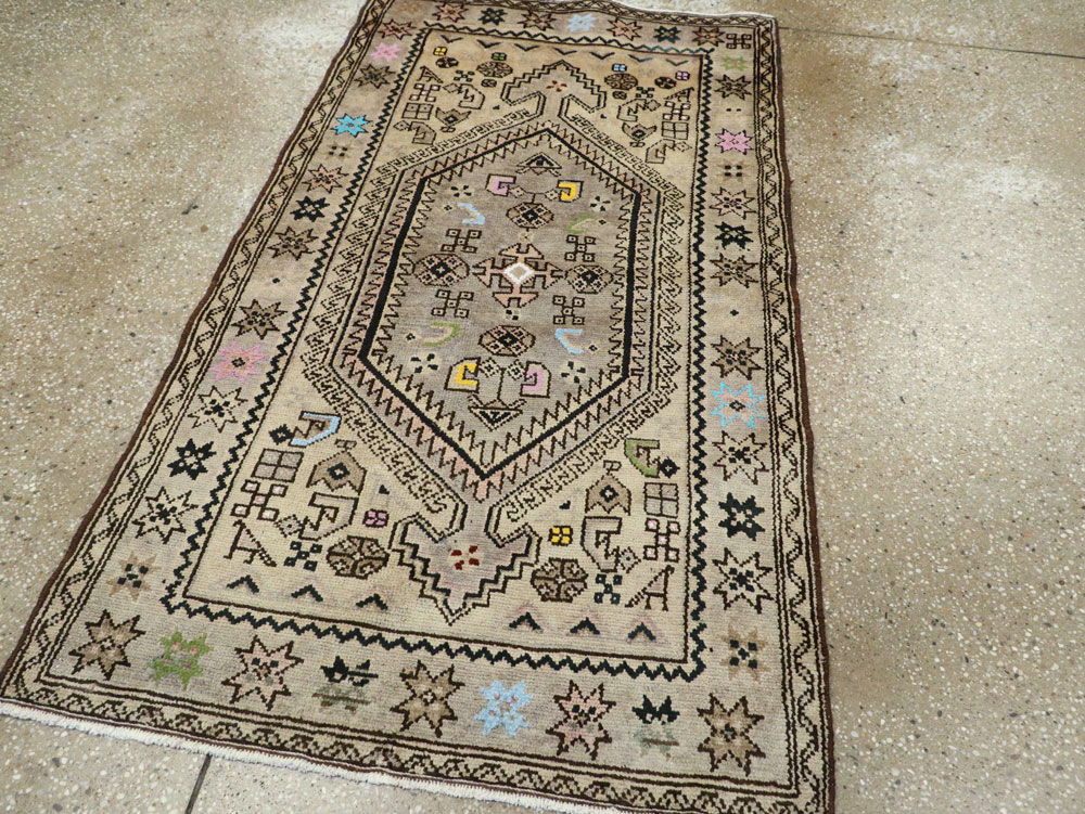Vintage Persian Malayer Rug, No.26201 - Gsblank