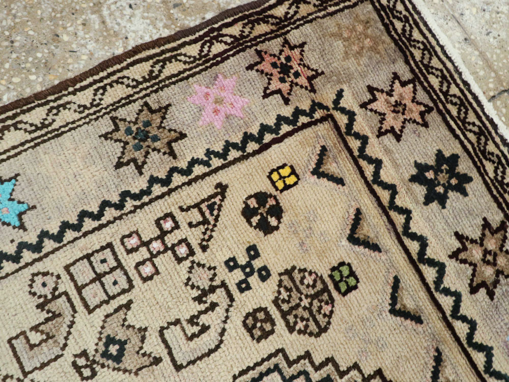 Vintage Persian Malayer Rug, No.26201 - Gsblank