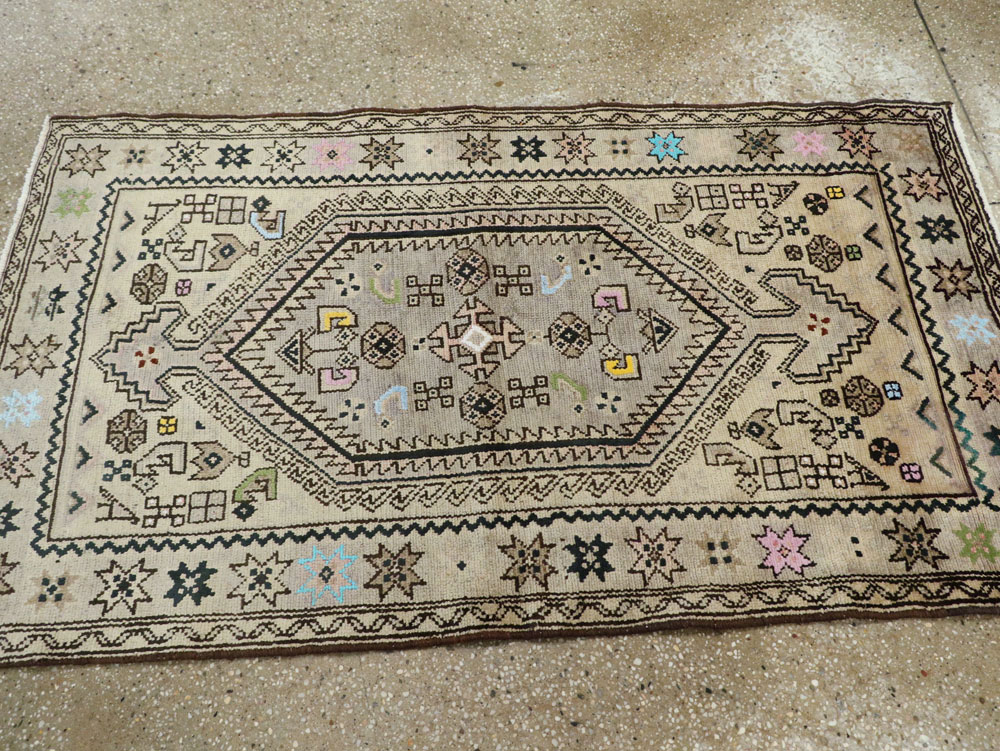 Vintage Persian Malayer Rug, No.26201 - Gsblank