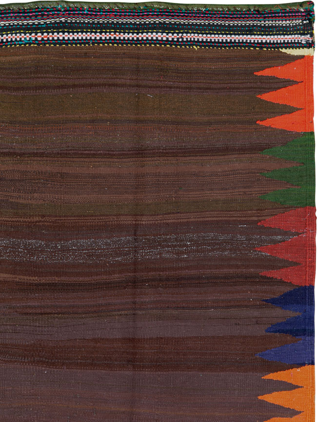Vintage Persian Flatweave, No.26202 - Gsblank