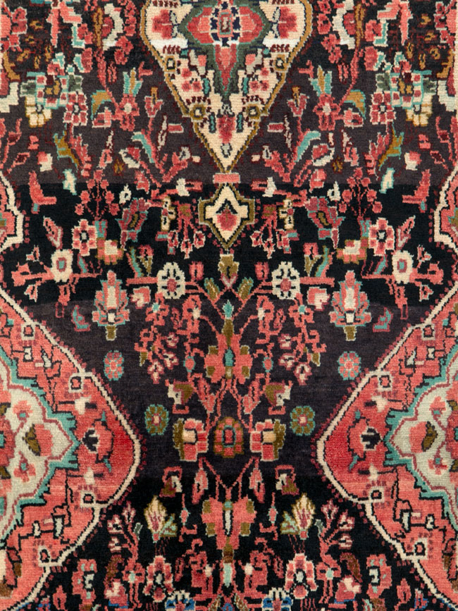 Vintage Persian Hamadan Runner, No.26203 - Gsblank