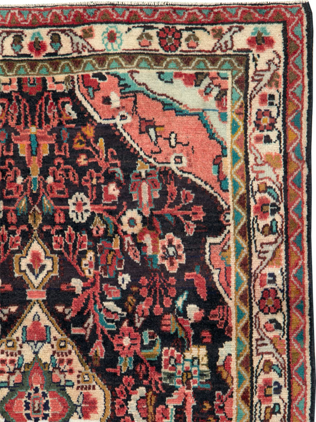 Vintage Persian Hamadan Runner, No.26203 - Gsblank