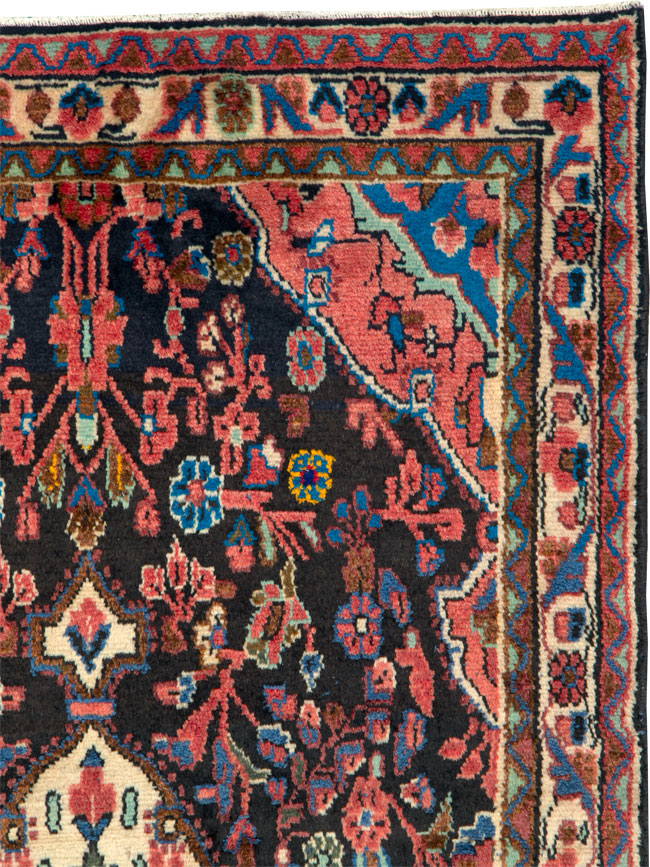 Vintage Persian Hamadan Runner, No.26203 - Gsblank