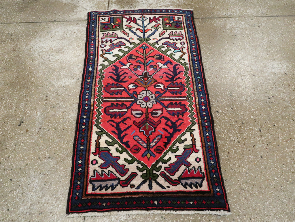 Vintage Persian Hamadan Rug, No.26207 - Gsblank