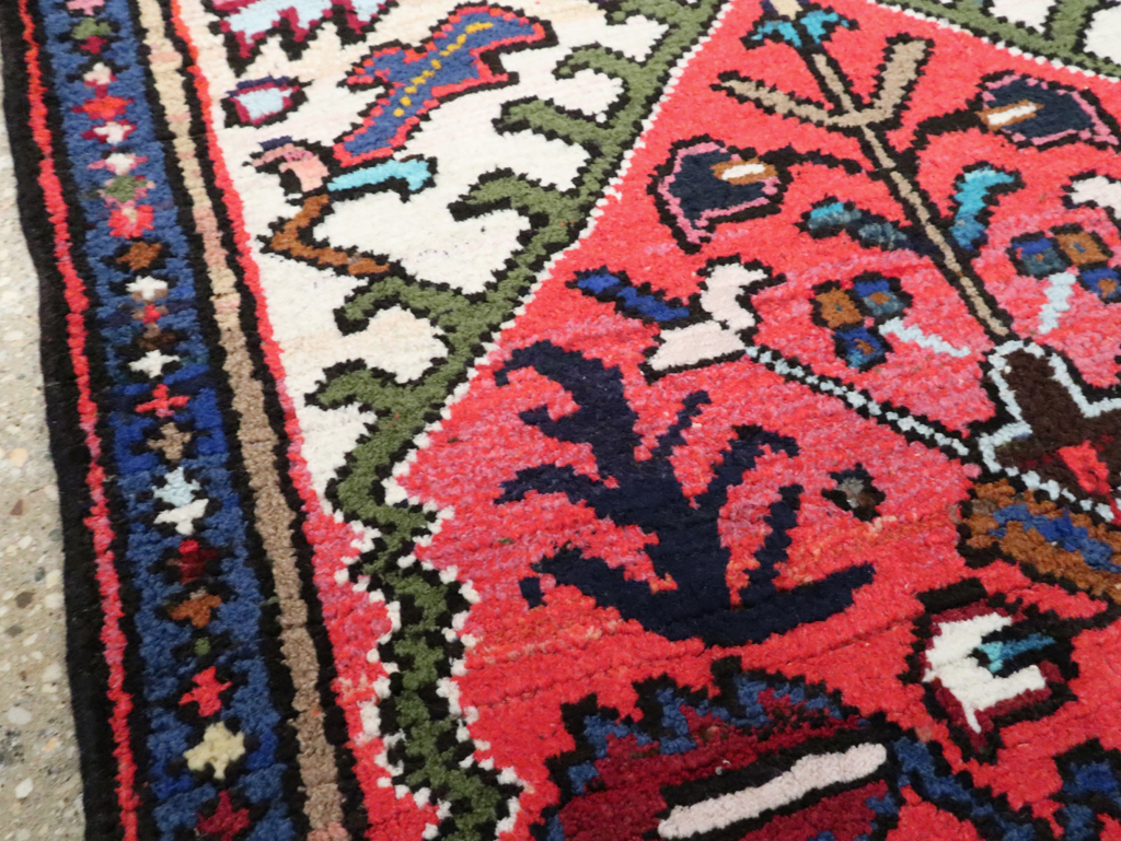 Vintage Persian Hamadan Rug, No.26207 - Gsblank