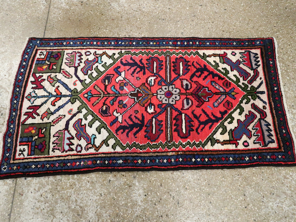 Vintage Persian Hamadan Rug, No.26207 - Gsblank