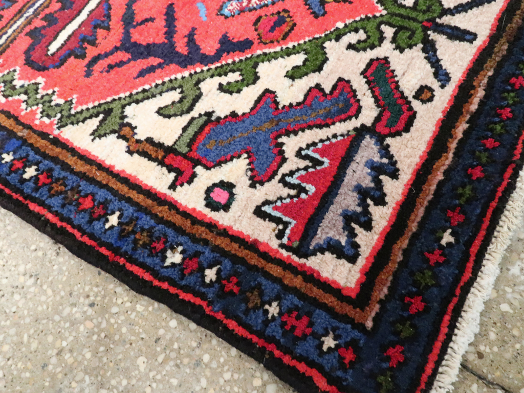 Vintage Persian Hamadan Rug, No.26207 - Gsblank