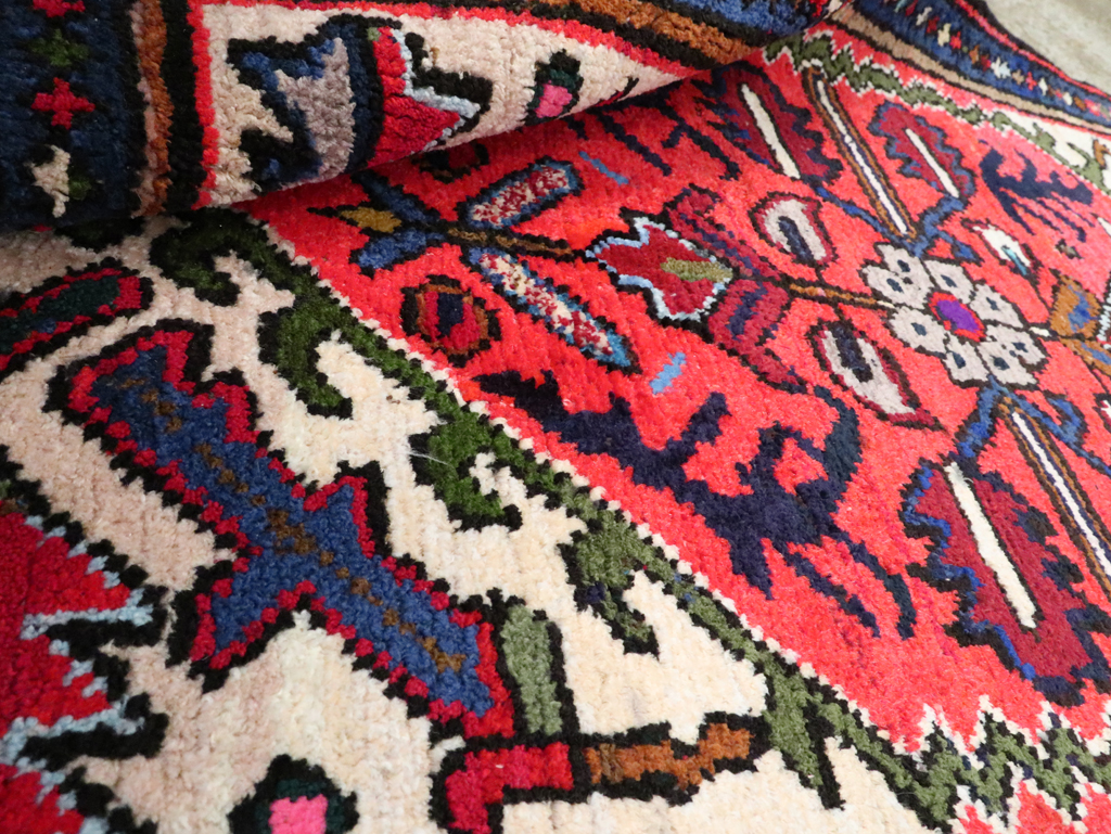 Vintage Persian Hamadan Rug, No.26207 - Gsblank