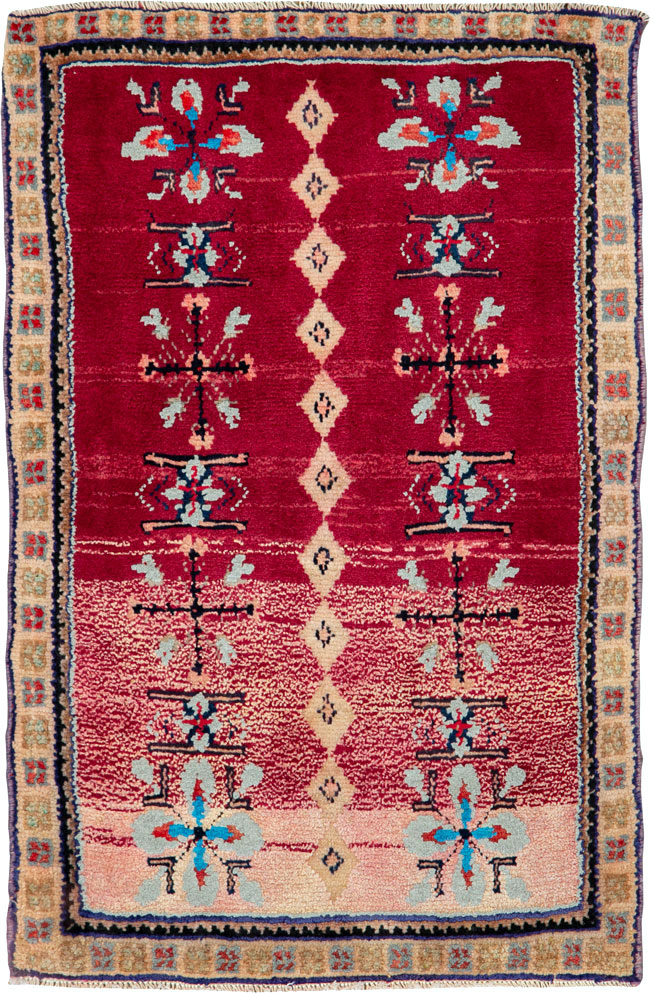 Vintage Persian Hamadan Rug, No.26208 - Gsblank