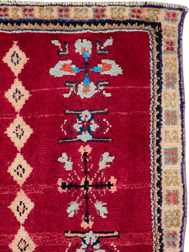 Vintage Persian Hamadan Rug, No.26208 - Gsblank