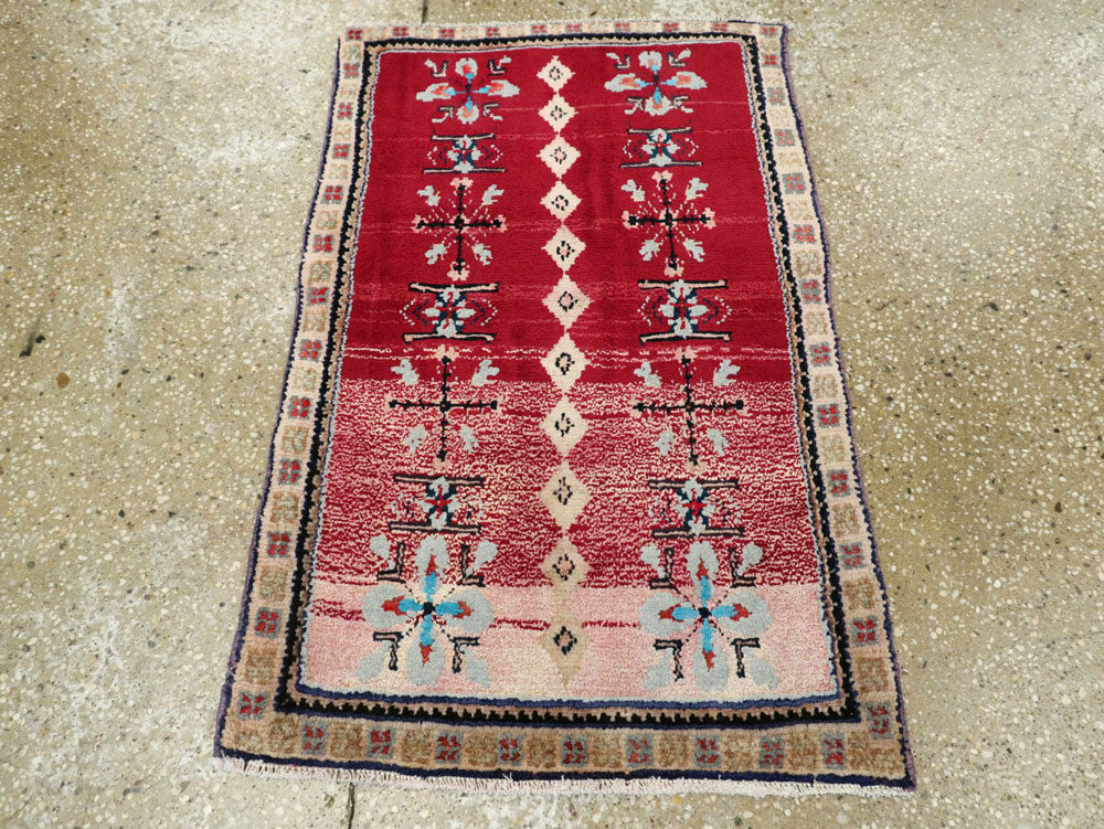 Vintage Persian Hamadan Rug, No.26208 - Gsblank