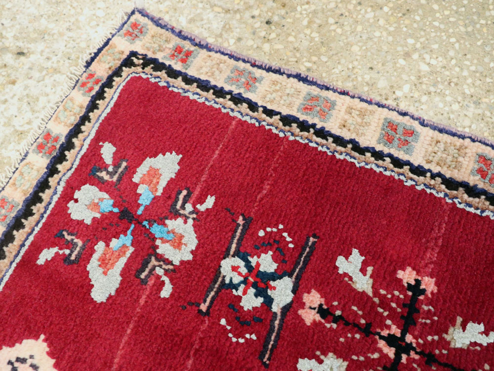 Vintage Persian Hamadan Rug, No.26208 - Gsblank