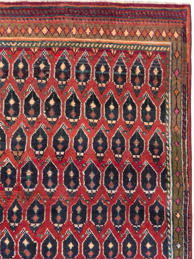 Vintage Persian Mahal Rug, No.26211 - Gsblank