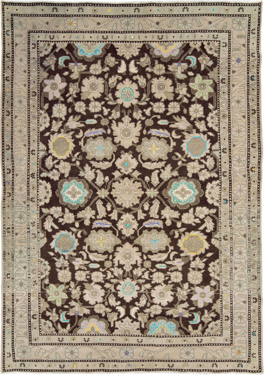 Vintage Persian Malayer Rug, No.26217 - Gsblank