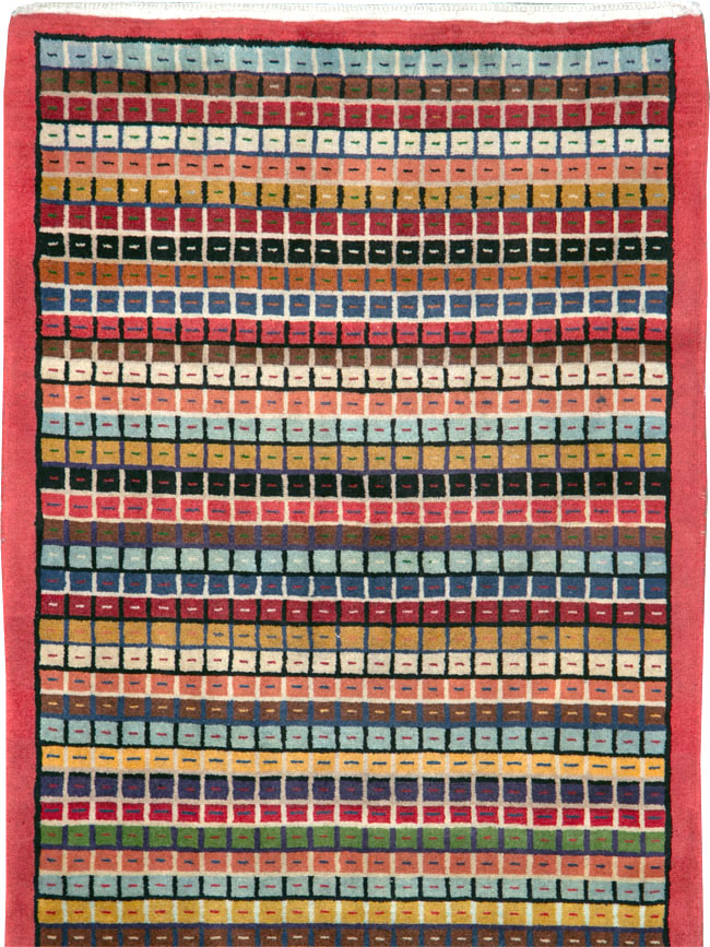 Vintage Persian Mahal Runner, No.26218 - Gsblank