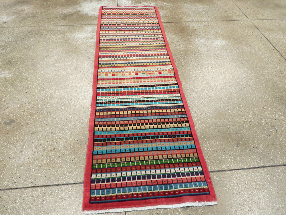 Vintage Persian Mahal Runner, No.26218 - Gsblank