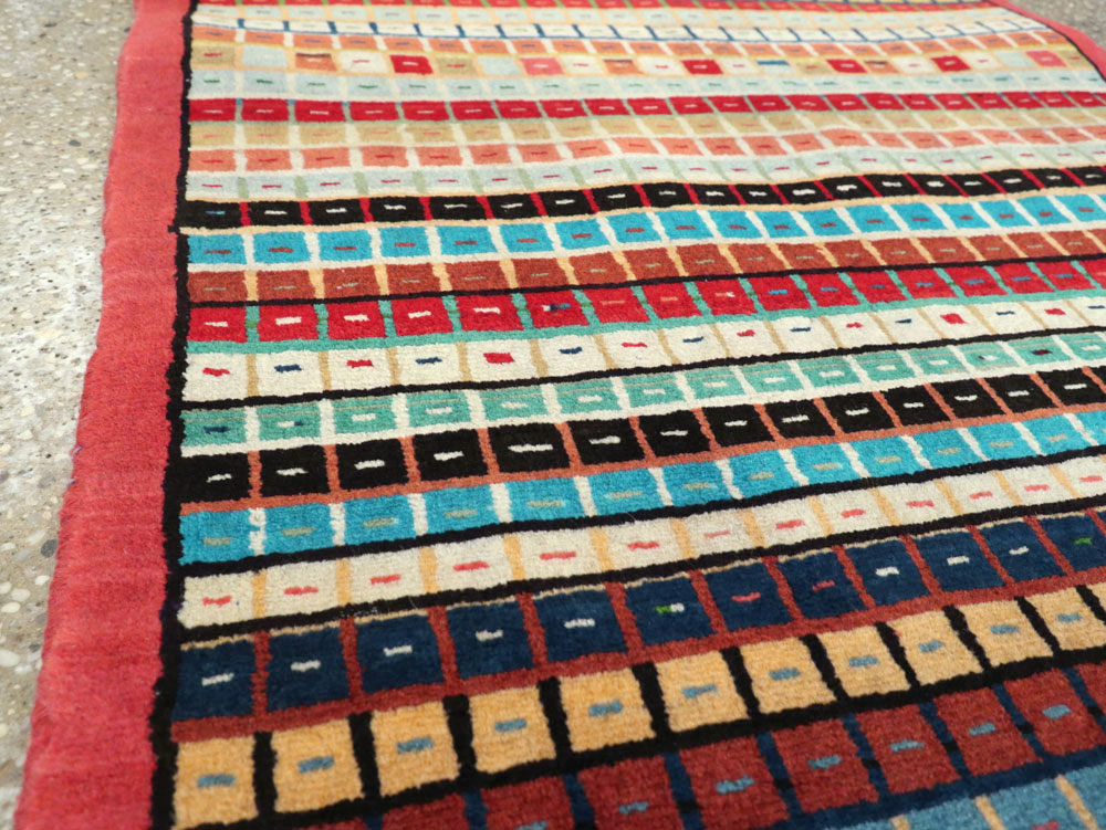 Vintage Persian Mahal Runner, No.26218 - Gsblank