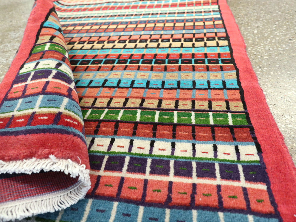 Vintage Persian Mahal Runner, No.26218 - Gsblank