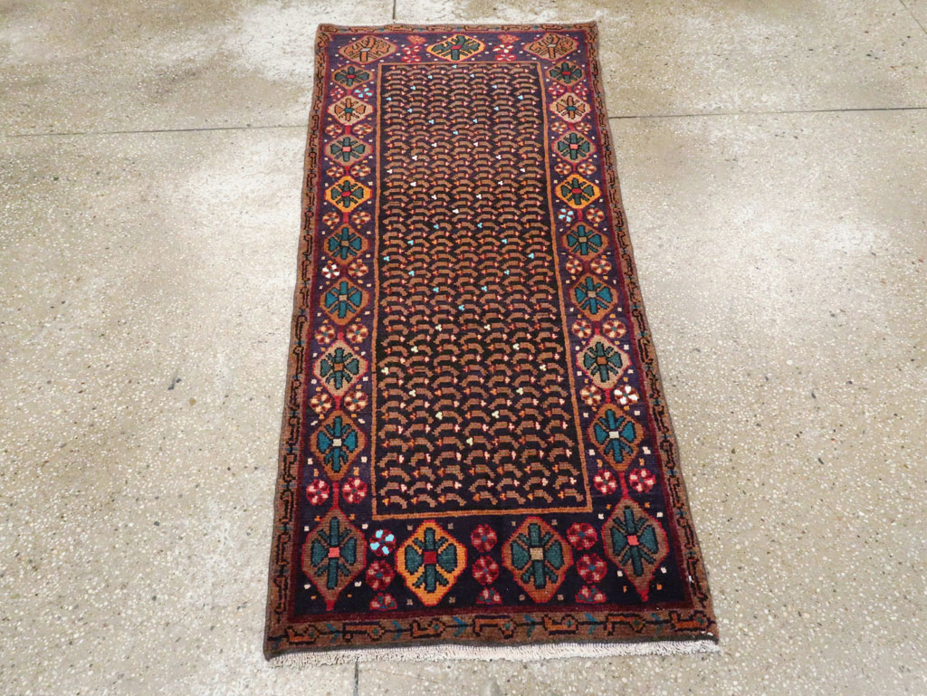 Vintage Persian Baluch Throw Rug, No.26219 - Gsblank