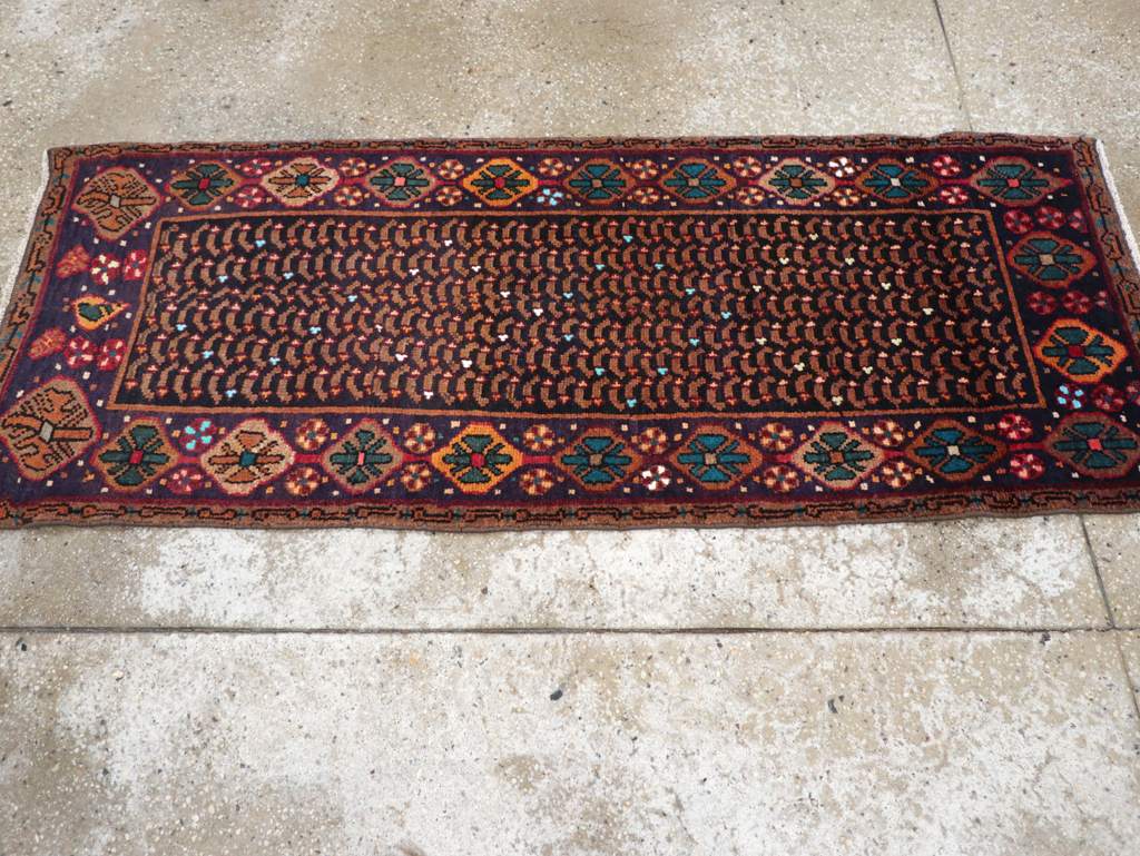 Vintage Persian Baluch Throw Rug, No.26219 - Gsblank