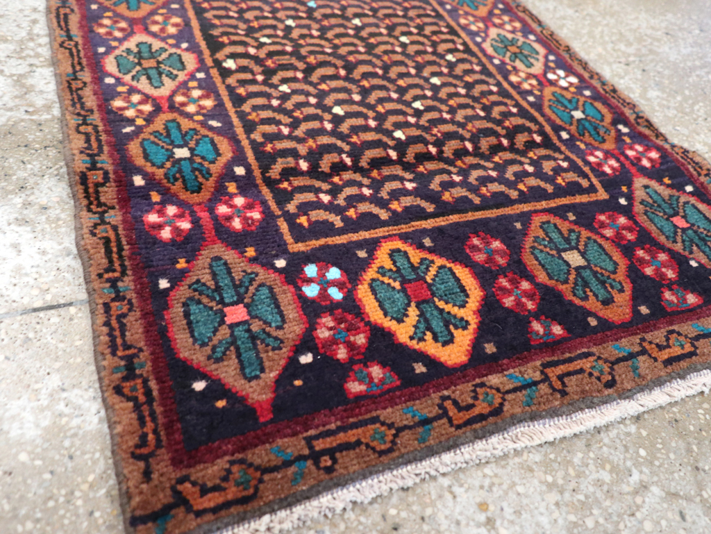 Vintage Persian Baluch Throw Rug, No.26219 - Gsblank