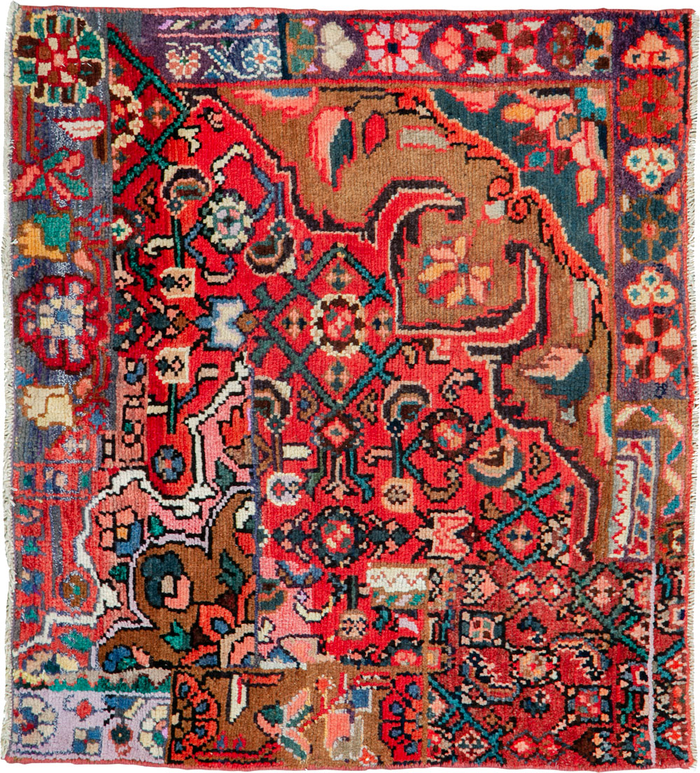 Vintage Persian Hamdan Wagireh Rug, No.26221 - Gsblank