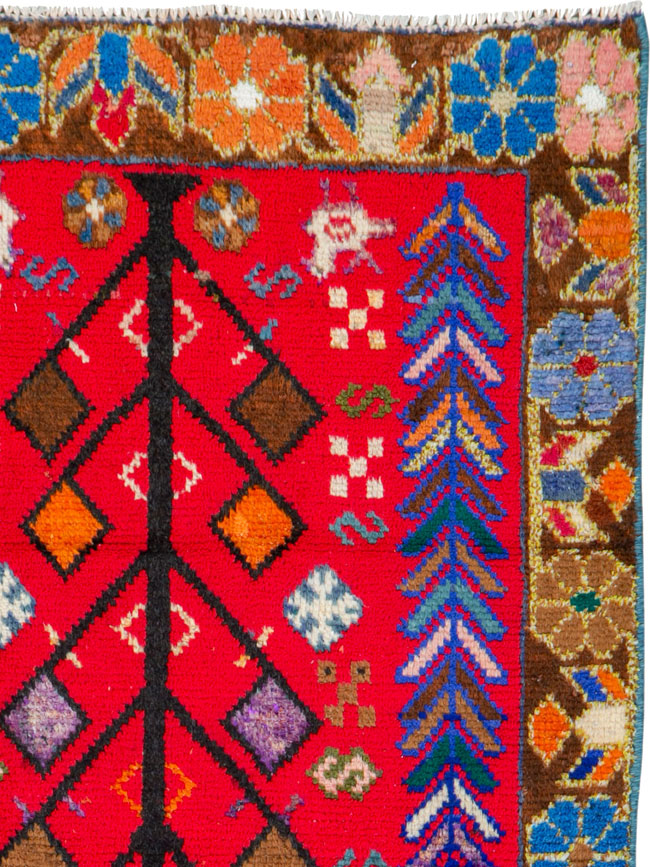 Vintage Persian Hamadan Rug, No.26222 - Gsblank